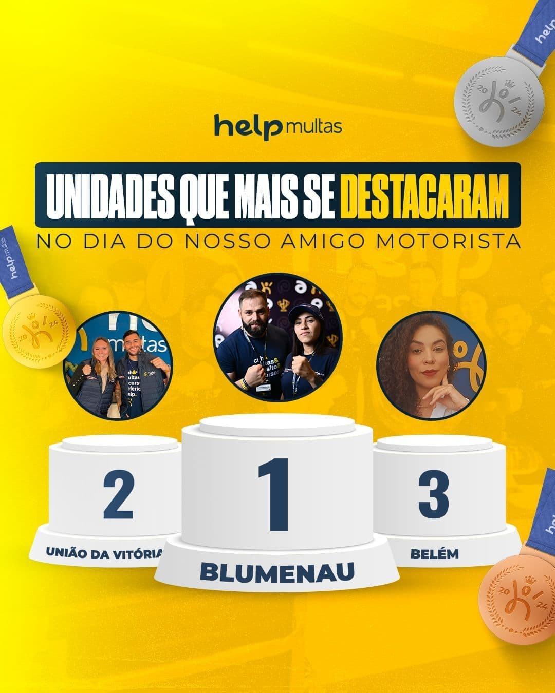 Pódio das Multas de Trânsito